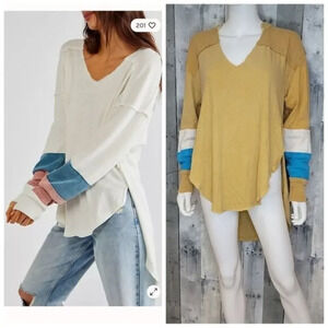 FREE PEOPLE Goalie Tee